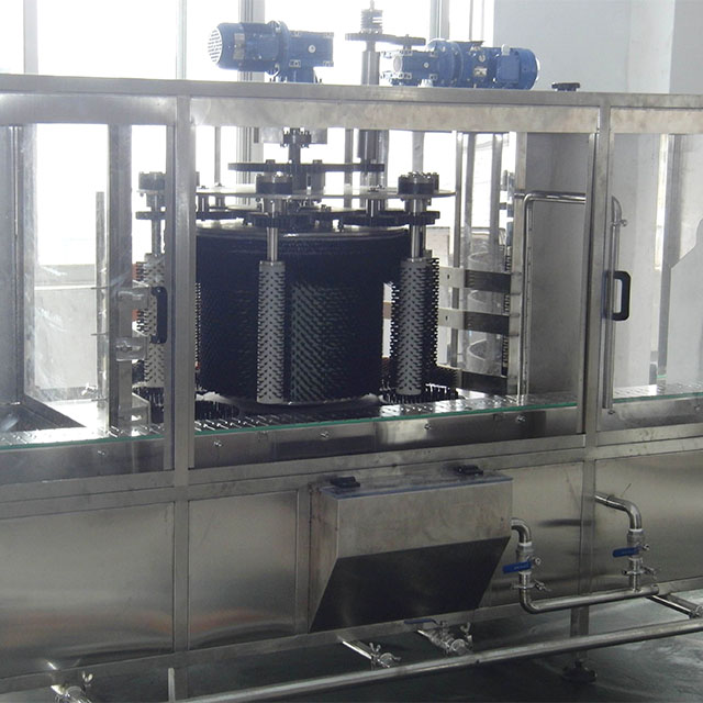 Volautomatische productielijn voor het vullen van water van 20 liter gallon