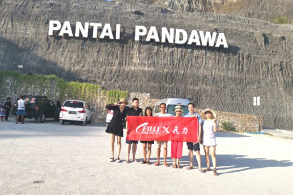 FILLEX-personeel ging naar het eiland Bali voor een prachtige reis